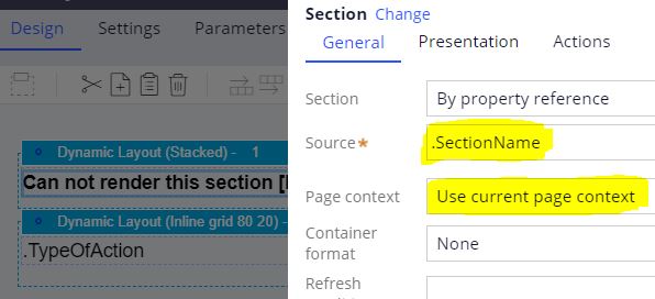 Use Page Defined by Property