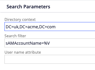Search Parameters